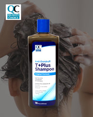 Quality Choice T+Plus alquitrán de hulla, aplicación en cuero cabelludo para alivio diario