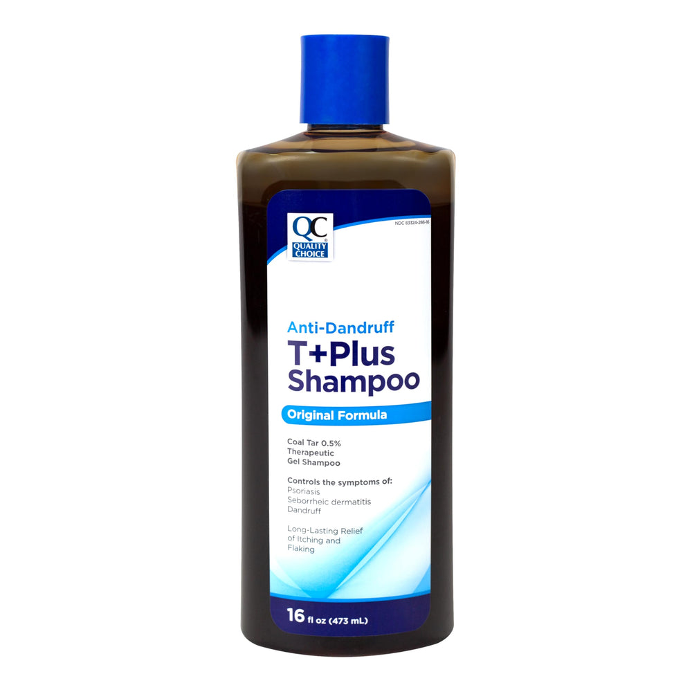 Quality Choice T+Plus alquitrán de hulla, botella frontal para uso regular