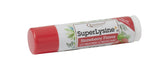 Quantum Health Super Lysine+ ColdStick strawberry lip balm with SPF 21 protection.