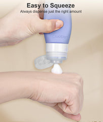 Quatish wide-open refilling design for easy cleaning.