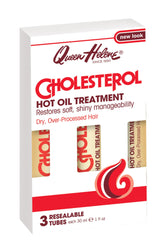 Queen Helene cholesterol hot oil bottle for deep conditioning and moisture
