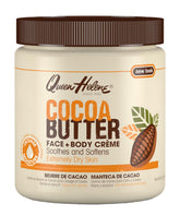 Queen Helene Cocoa Butter Cream jar for deep hydration on dry skin.