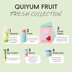 QUIYUM Citrus Vitamin C Toner bottle helps balance oil and moisturize