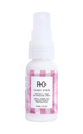 R+Co Candy Stripe, botella desenredante: desenreda con facilidad y protege el cabello.