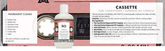 Creamy Cassette conditioner texture shown on hand smoothing frizz