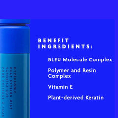 Hypersonic Mist spray pattern delivering light hold and shine