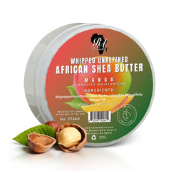 RA COSMETICS Manteca de Karité Mango, textura suave para hidratar la piel.