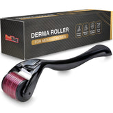 RadBizz Derma Roller close-up shows 0.25mm titanium needles for precise use