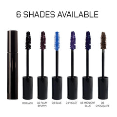 Radiant Professional Lengthening Mascara in packaging highlighting cruelty-free, gentle formula.