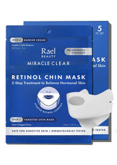 Rael mascarilla barbilla con retinol, refina la textura y suaviza la piel.