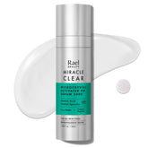 Rael Microcrystal Serum bottle on shelf showing sleek nighttime skincare ritual