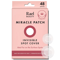Parche Rael para acné de 10 mm: cobertura discreta y absorbente.