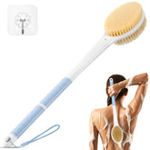 Rafow cepillo de espalda con mango largo para duchas y alcance cómodo