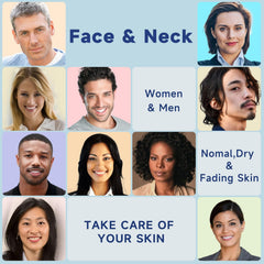 Ragkun neck cream tightening texture close-up suggesting lift benefits