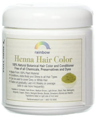 Rainbow Research Henna Hair Color Conditioner Persian Brown glossy finish on hair, nourishes and conditions