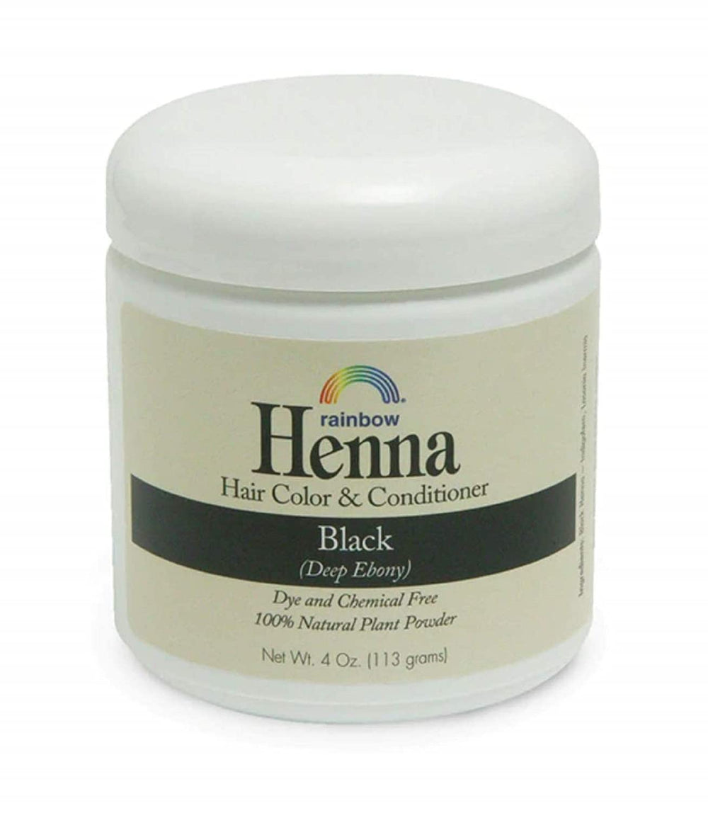 Rainbow Research Henna Hair Color Persian Black Deep Ebony bottle for lasting shade