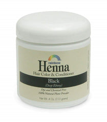 Rainbow Research Henna Hair Color Persian Black Deep Ebony bottle for lasting shade