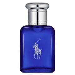 Ralph Lauren Polo Blue EDT bottle front displays crisp, refreshing notes for daily wear.