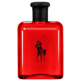 Ralph Lauren Polo Red bottle close-up, bold design for confident evenings.