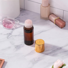 RAMFIYN rose quartz roller ball area highlighting premium crystal
