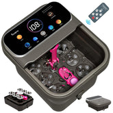 Ranjova foot spa with touchscreen Pro display enables precise control for personalized massages.