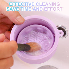 Ranphykx travel friendly cleaner tool for on the go brush washing