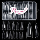 Ranrose short-nail-tips-pack shows a 120-piece set for versatile DIY manicures.
