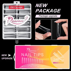Ranrose 240-piece set in 12 sizes organized in a box
