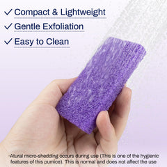 RAQEHO pumice stone packaging with compact travel design