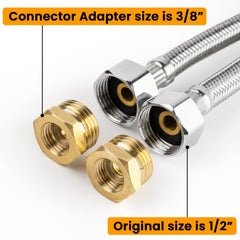 RARELEMON salon sprayer attachment in chrome enables precise rinsing and comfortable handling.
