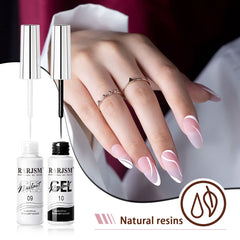 RARJSM lámpara UV/LED necesaria para curar cada capa de gel.