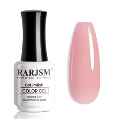 RARJSM Nude Gel Polish bottle for natural-looking nails at home