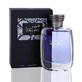 Rasasi Hawas for Him bottle on a neutral surface for daily wear