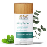 RAW SUGAR Simply Deo: aplicación suave para uso diario y frescura constante.