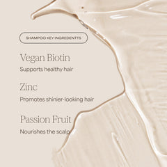 RAW SUGAR Grow Pro shampoo lather closeup highlighting cleansing action.