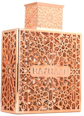Rayhaan Divine bottle pour demonstrates easy spray for everyday wear.