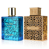 Rayhaan Elixir bottle close-up, showcasing a bold aromatic-amber profile for evening wear.