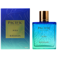 Rayhaan Pacific Aura warm amber base for a smooth coastal feel.