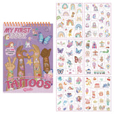 Rayzoq butterfly tattoo set for kids, colorful and playful for parties