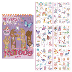 Rayzoq butterfly tattoo set for kids, colorful and playful for parties