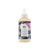 R+Co Lost Treasure bottle pours a gentle cleanse that preserves oils and color