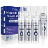 RDVHDLW minoxidil foam bottle top view showing ready-to-use treatment for scalp growth