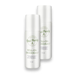 Real Purity Roll-On Deodorant 2-pack for daily protection