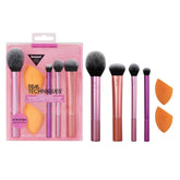 Real Techniques Everyday Essentials brush set for versatile face makeup application