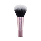 Real Techniques Mini Multitask Brush front view for precise powder application on the go