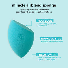 Real Techniques Miracle Airblend precision-tip targets concealment precisely