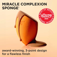 Real Techniques Miracle Complexion sponge dry-application: builds full coverage with natural look