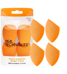 Real Techniques Miracle Complexion sponge set of four for even blending.