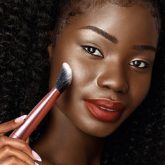 Real Techniques Seamless Complexion Brush primer application highlights hydrating prep for smoother makeup