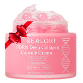 Realori crema cápsula PDRN, textura suave para piel más firme